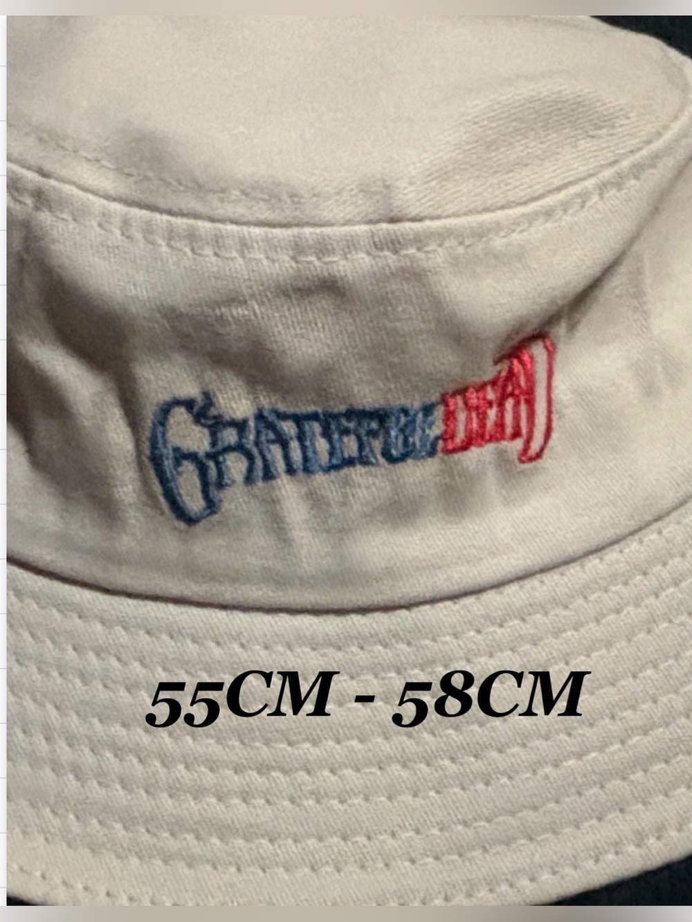 Grateful Dead Embroidered Casual Fishing Festival Tour Panama Unisex Bucket Hat